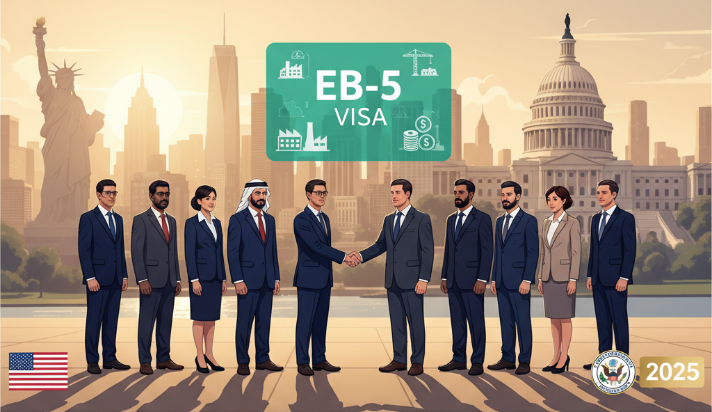 EB-5 Pilot Program 2025 update infographic for investor visa changes